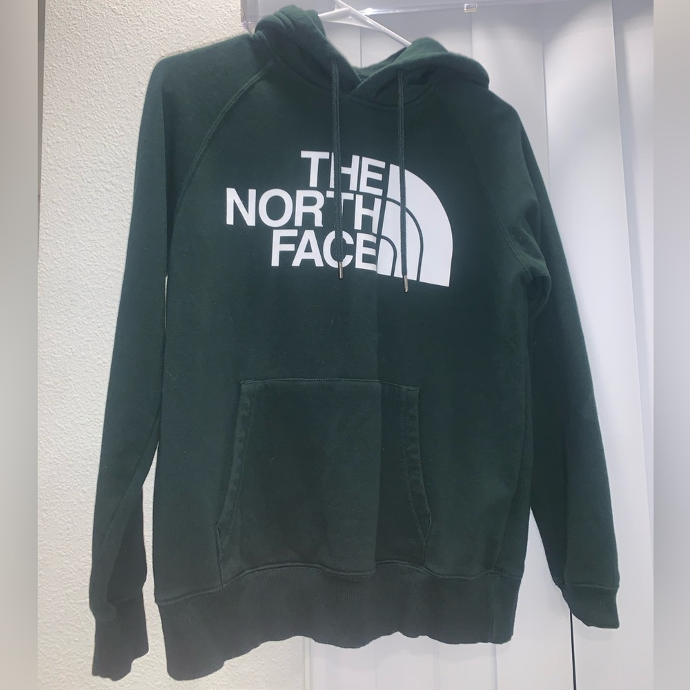 XS Dark Green The North Face Hoodie